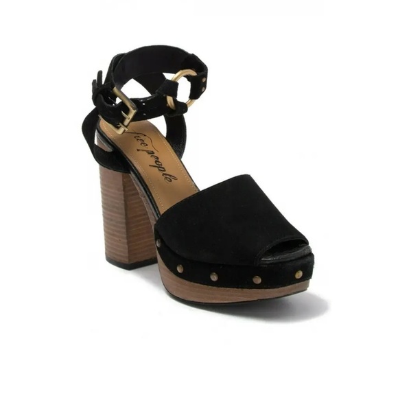 Free People Justine Platform Block Heel Sandal. - Picture 2 of 10